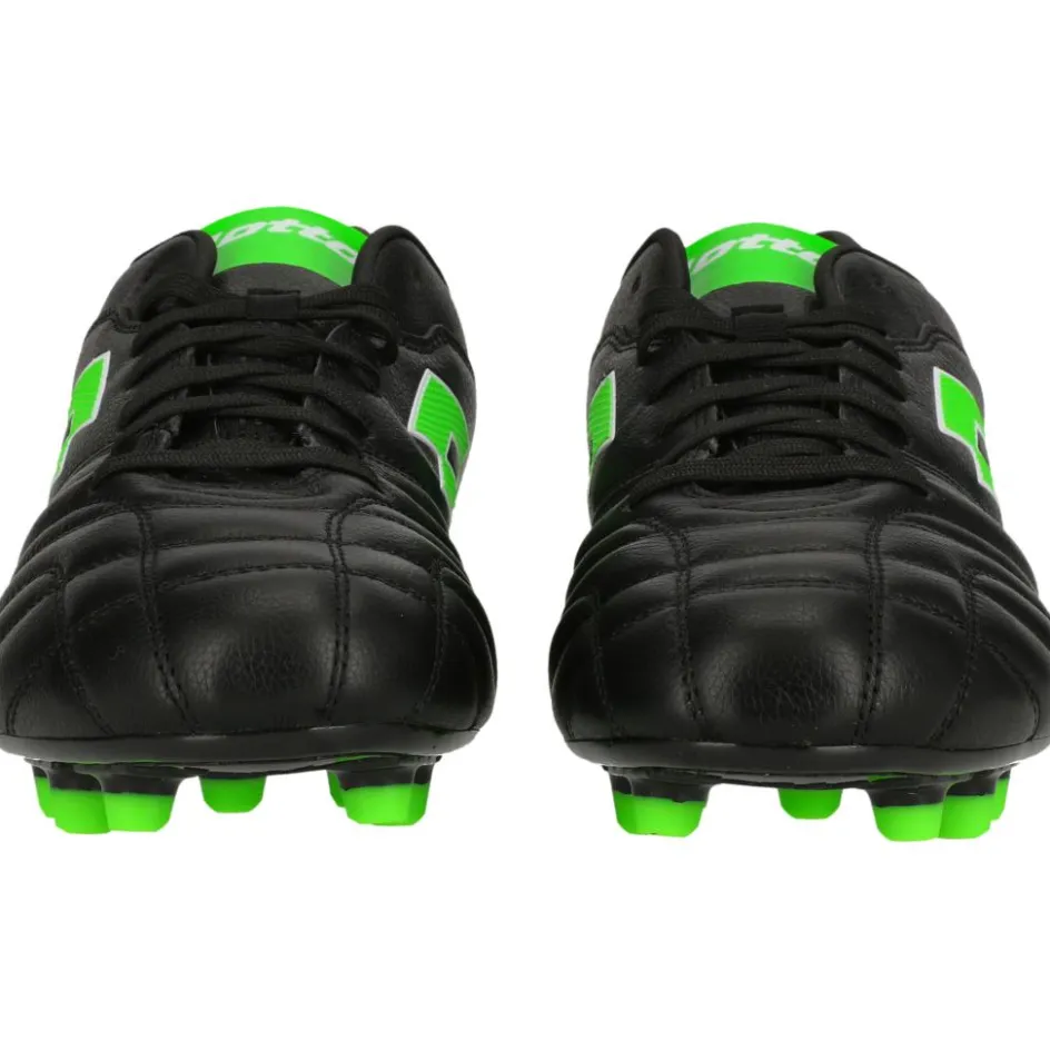 Lotto Voetbalschoenen*Stadio 300 III FG voetbalschoenen heren all black spring green