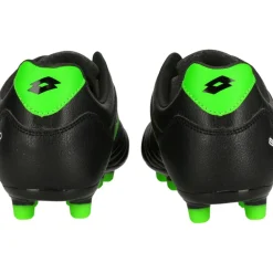 Lotto Voetbalschoenen*Stadio 300 III FG voetbalschoenen heren all black spring green