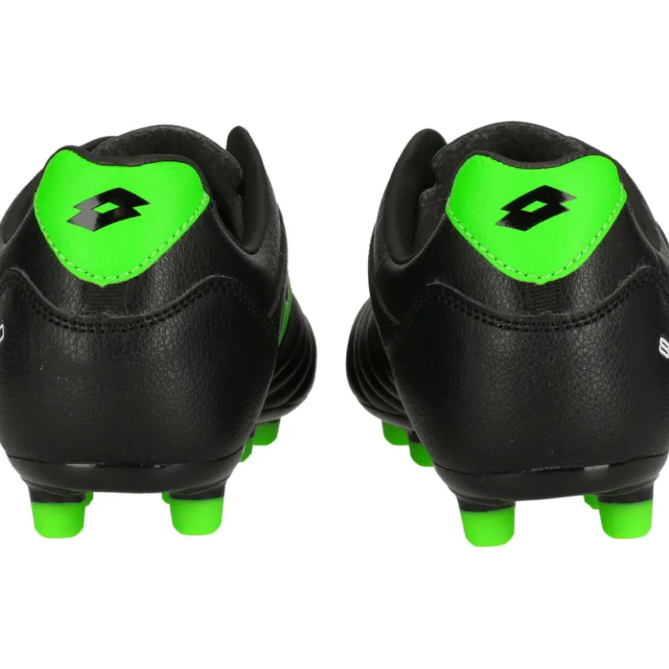 Lotto Voetbalschoenen*Stadio 300 III FG voetbalschoenen heren all black spring green