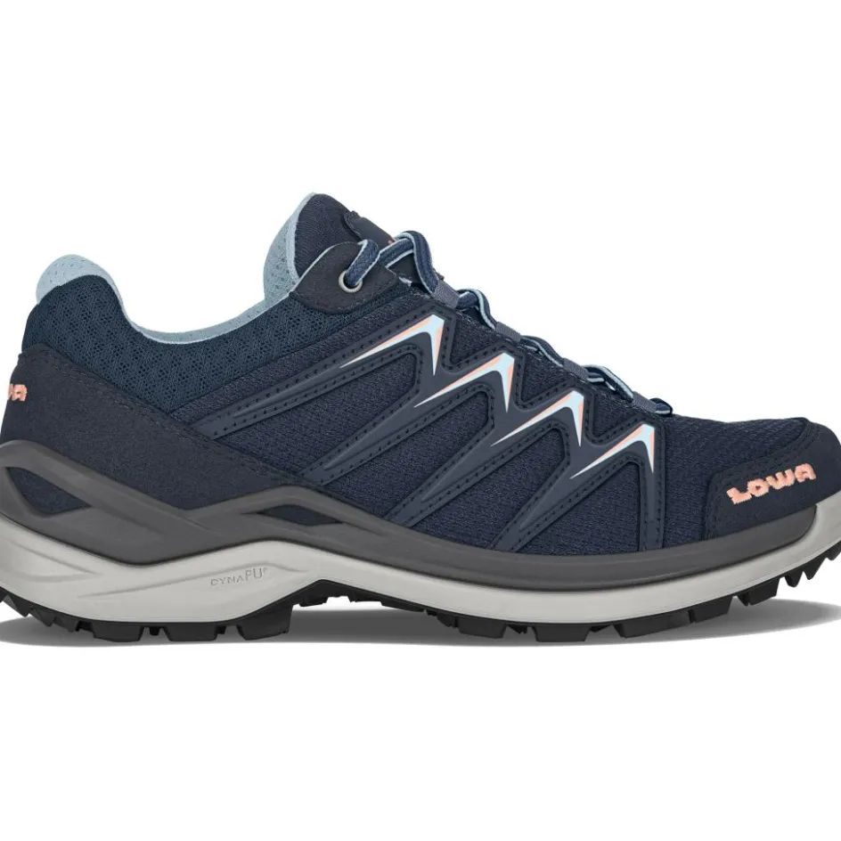 Lowa Wandelen|Wandelschoenen*Innox Pro GTX Lo Ws wandelschoenen dames navy salmon