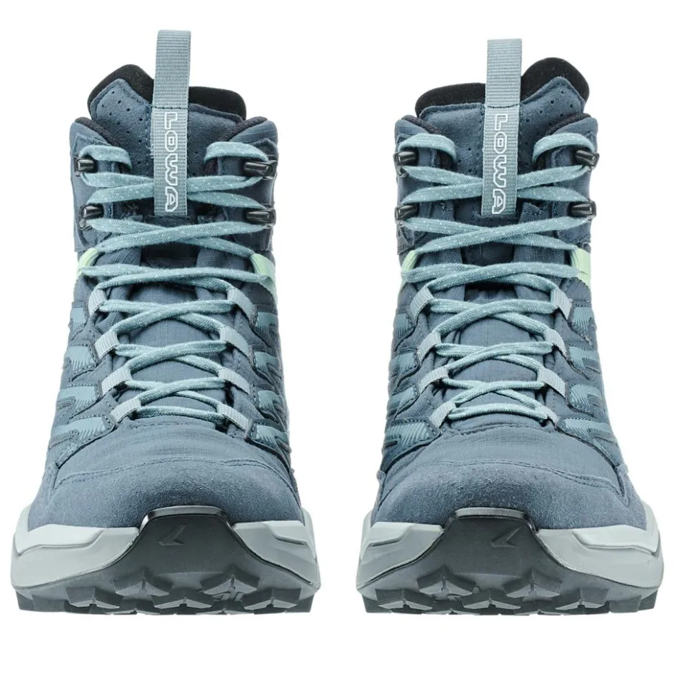 Lowa Wandelen|Wandelschoenen*Maddox Pro GTX Mid Ws wandelschoenen dames smoke blue slateblue