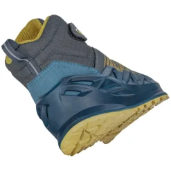 Lowa Wandelen|Wandelschoenen*Merger GTX QC Mid wandelschoenen junior petrol mustard