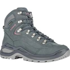 Lowa Wandelen|Wandelschoenen*Renegade Evo GTX Mid Ws wandelschoenen dames steelblue oldrose