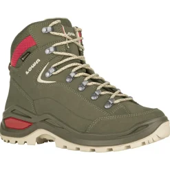 Lowa Wandelen|Wandelschoenen*Renegade Evo GTX Mid Ws wandelschoenen dames grey green panna