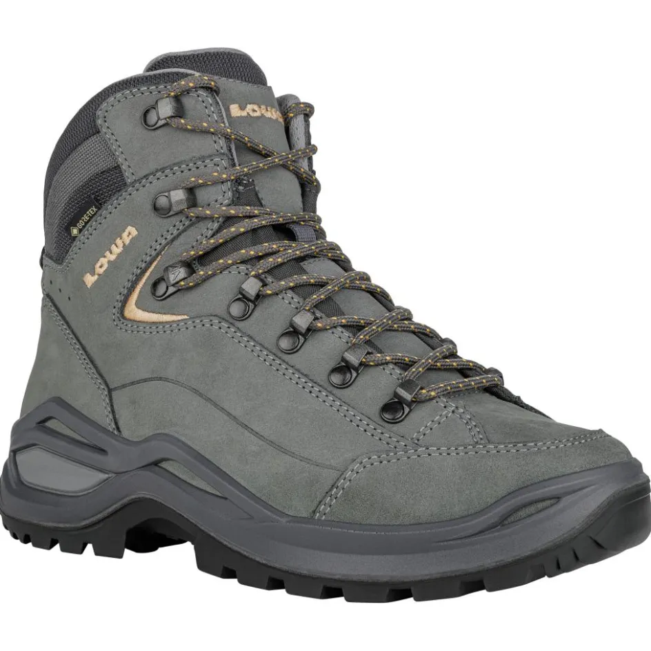 Lowa Wandelen|Wandelschoenen*Renegade Evo GTX Mid Ws wandelschoenen dames graphite apricote