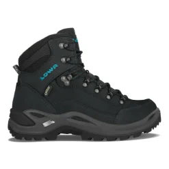 Lowa Wandelschoenen|Wandelschoenen*Renegade GTX Mid Small wandelschoenen dames asphalt turquoise