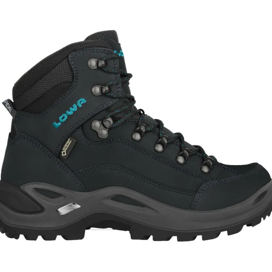 Lowa Wandelschoenen|Wandelschoenen*Renegade GTX Mid Wide wandelschoenen dames asphalt