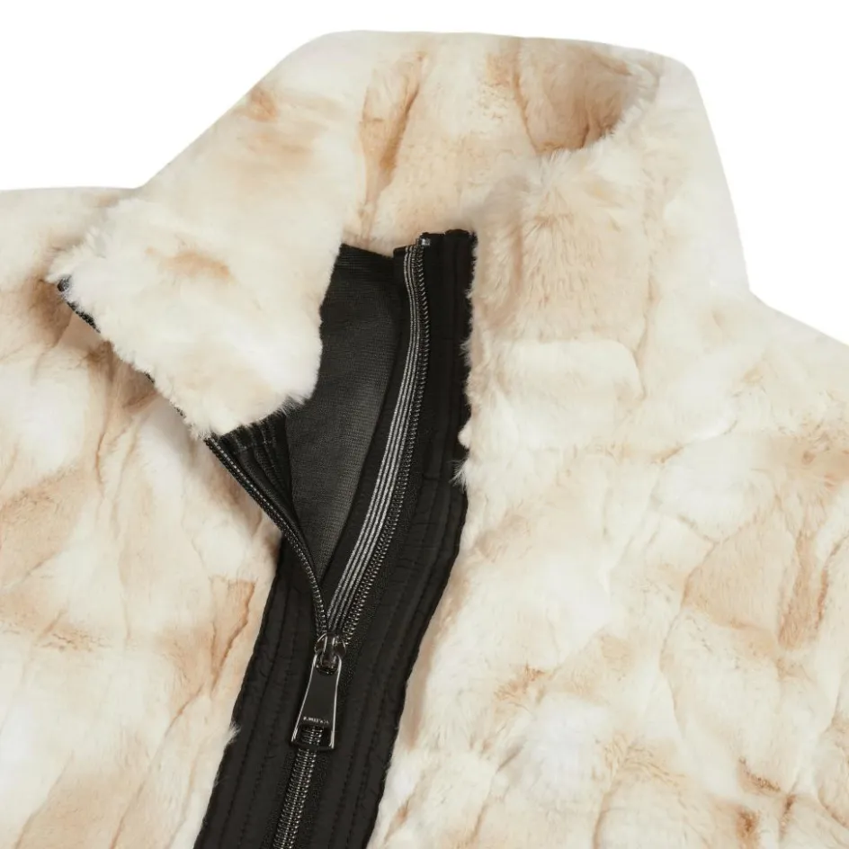 Luhta Ski Vesten|Wintersport*Ailakkavaara fleece vest dames powder