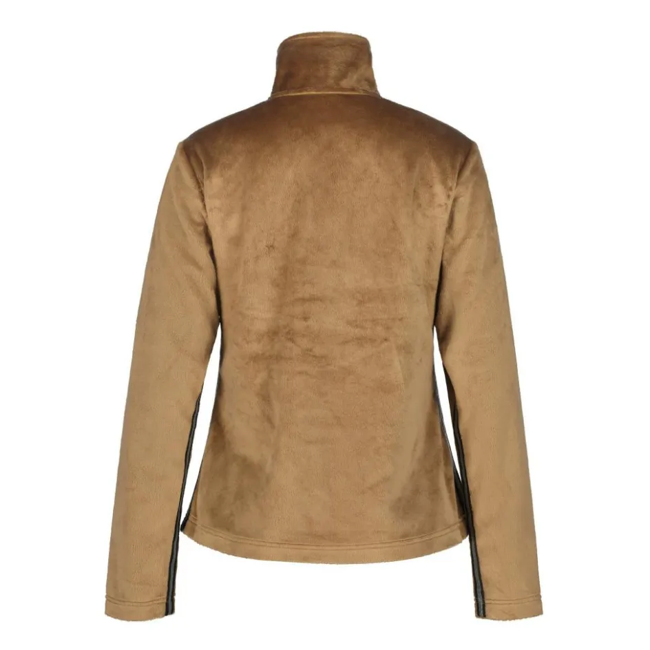 Luhta Ski Vesten|Wintersport*Altovaara fleece vest dames brown