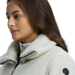 Luhta Ski Vesten|Wintersport*Iskoinen fleece vest dames powder