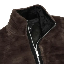 Luhta Ski Vesten|Wintersport*Isolahti fleece vest dames dark brown