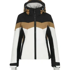 Luhta Ski Jassen|Wintersport*Leutsuvaara winterjas dames optic white