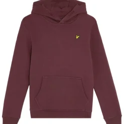 Lyle & Scott Truien & Vesten* Brush Back Pullover hoodie junior burgundy