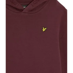 Lyle & Scott Truien & Vesten* Brush Back Pullover hoodie junior burgundy