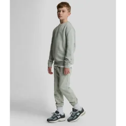 Lyle & Scott Broeken* MLB2021V joggingbroek junior grey mirage