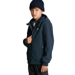 Lyle & Scott Jassen* softshell jas junior dark navy