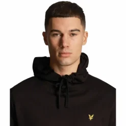 Lyle & Scott Truien & Vesten* Sports Fly Fleece hoodie heren jet black