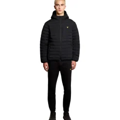 Lyle & Scott Jassen* Sports Lightweight Puffer jas heren jet black