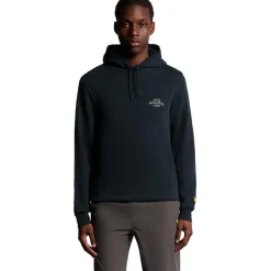 Lyle & Scott Truien & Vesten* Sports Lyle Athletic hoodie heren dark navy