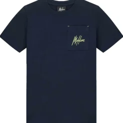 Malelions Shirts, Polo's & Blouses*Counter shirt junior navy bright yellow
