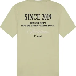 Malelions Shirts, Polo's & Blouses*Design shirt heren light green