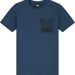Malelions Shirts, Polo's & Blouses*Nylon Pocket shirt junior navy
