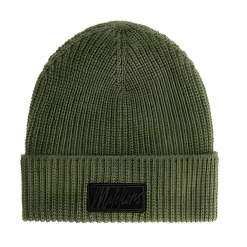 Malelions Mutsen|Wintersport*Ribbed Logo muts heren green