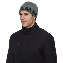 Mammut Mutsen|Wintersport*Logo muts steel-black