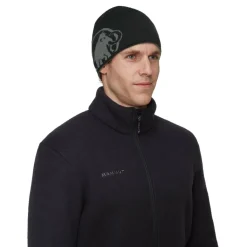 Mammut Mutsen|Wintersport*Logo muts steel-black