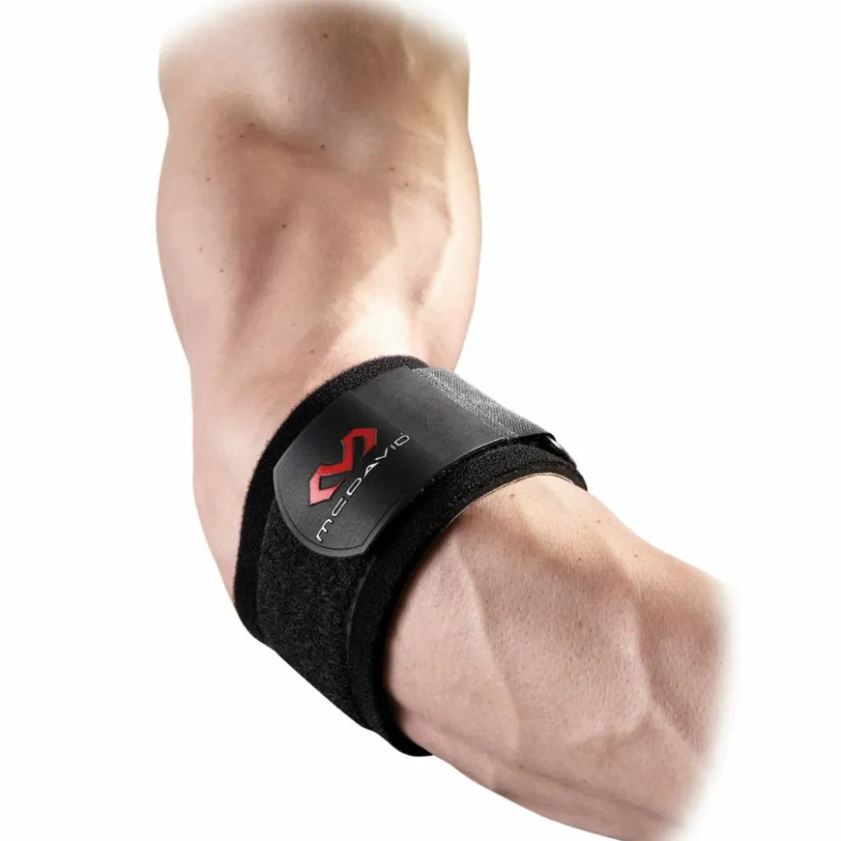 McDavid Sportbrace*verstelbare elleboogstrap zwart