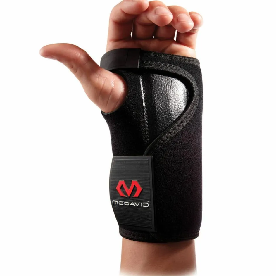 McDavid Sportbrace*verstelbare polsbrace zwart - links