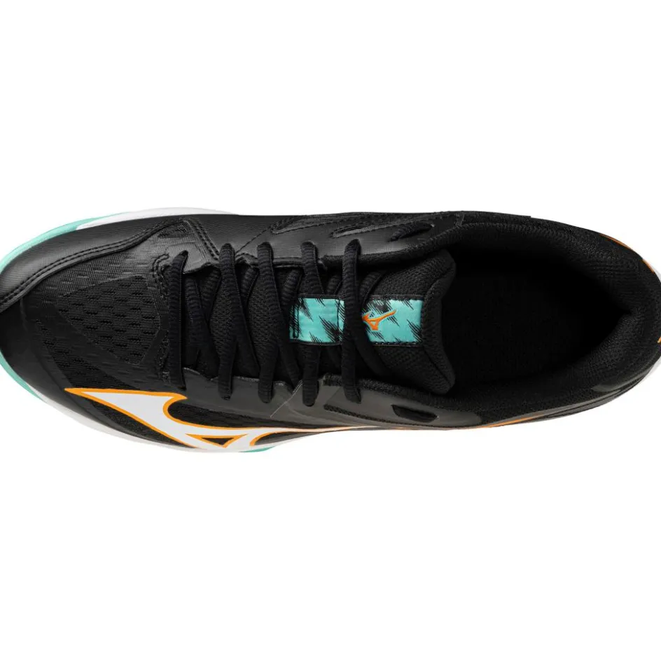 Mizuno Indoorschoenen*Thunder Blade Z indoorschoenen heren black tangelo icegreen