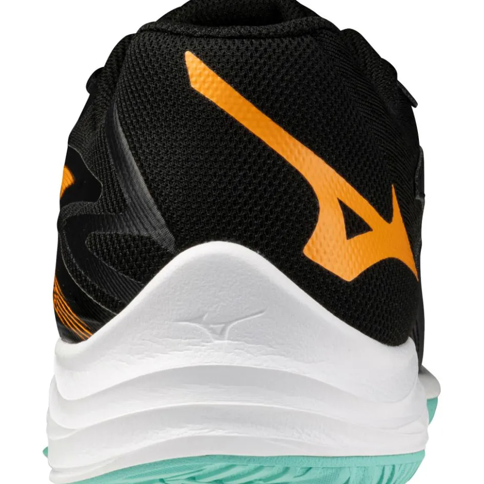 Mizuno Indoorschoenen*Thunder Blade Z indoorschoenen heren black tangelo icegreen