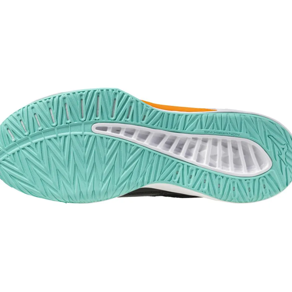 Mizuno Indoorschoenen*Thunder Blade Z indoorschoenen heren black tangelo icegreen