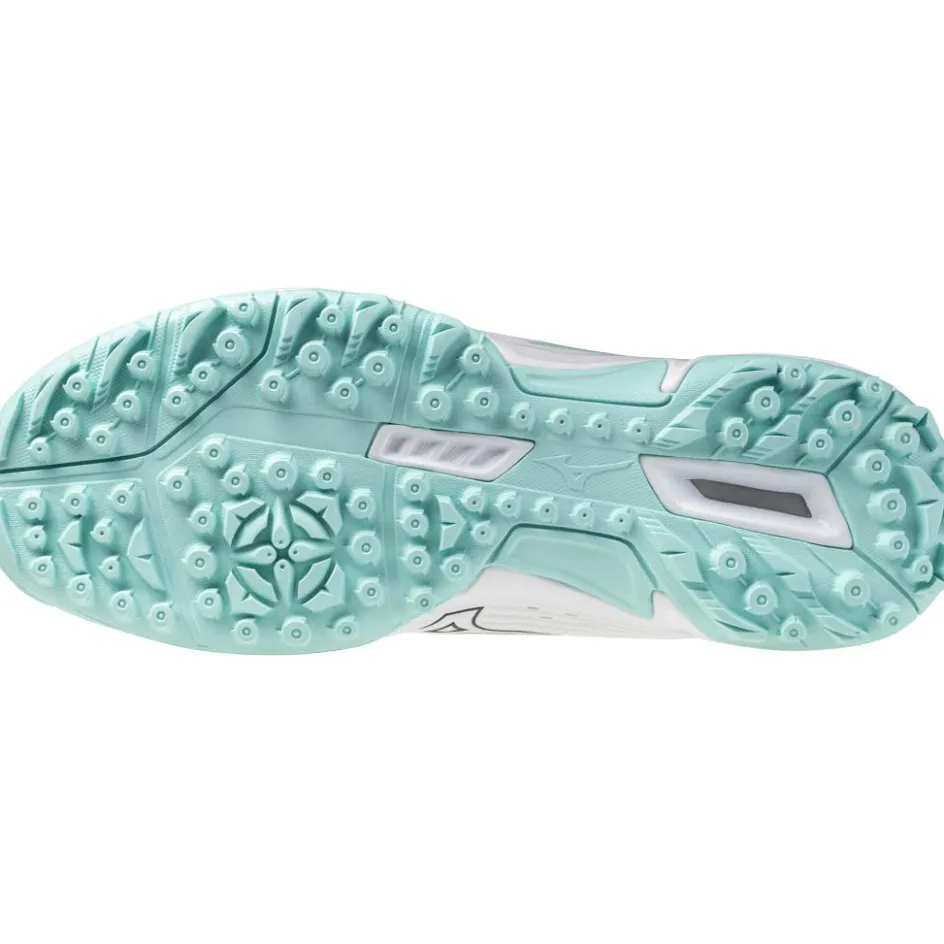 Mizuno Hockeyschoenen*Wave Lynx 2 hockeyschoenen dames white blue tint