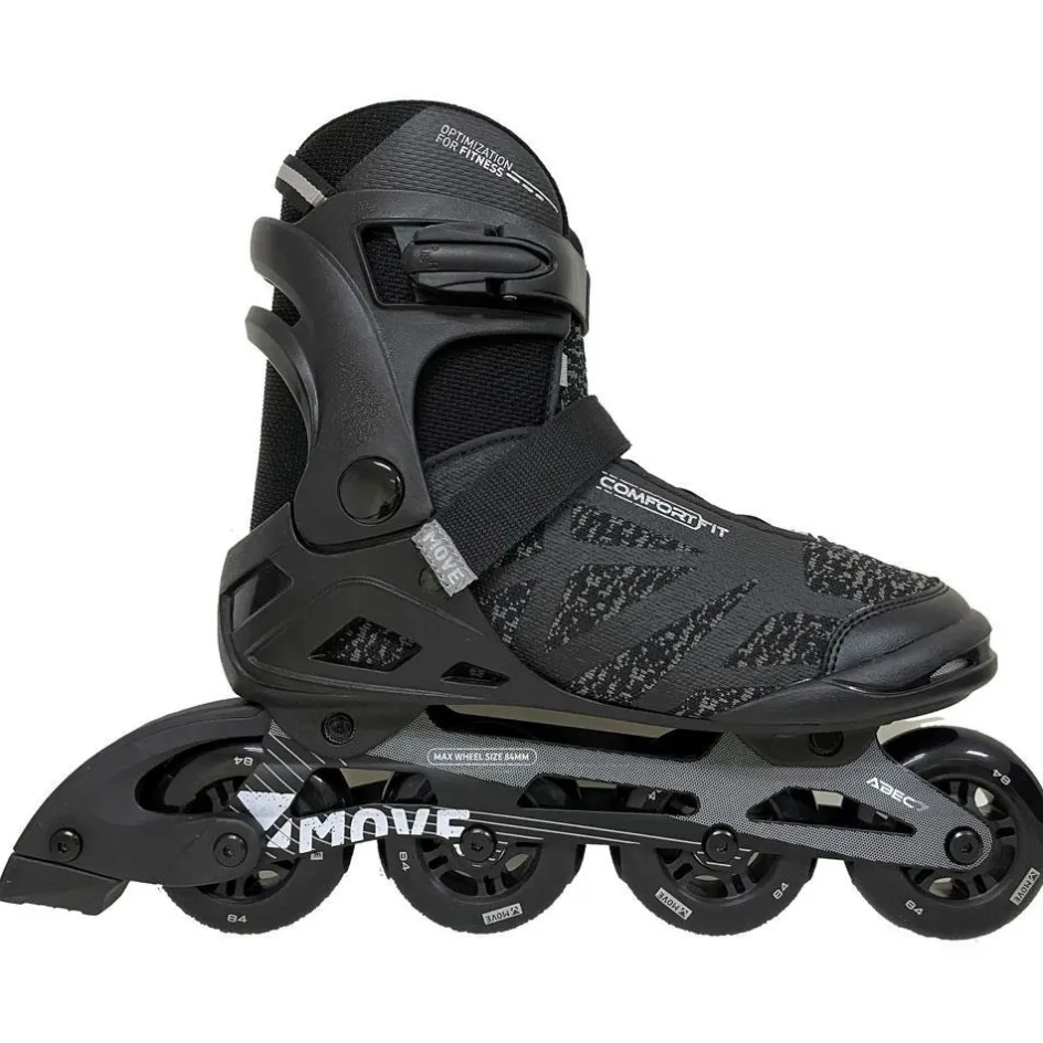 Move Inline Skates*SK-8422 inline skates black silver