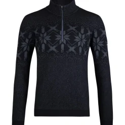 Newland Skipullies|Wintersport*Courmayeur skipully heren black dark grey