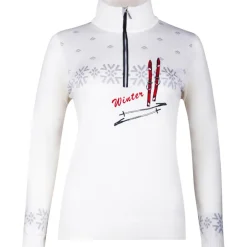 Newland Skipullies|Wintersport*Engelberg skipully dames white pearl