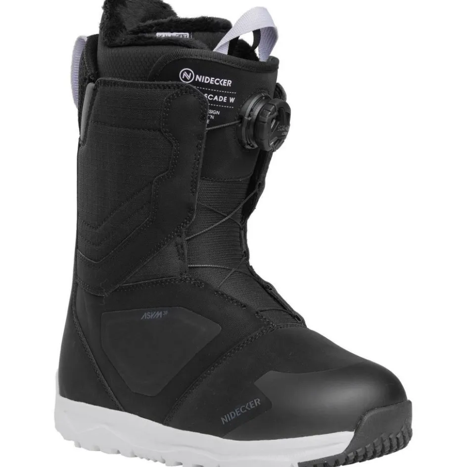 Nidecker Snowboardschoenen|Wintersport*Cascade snowboardschoenen dames black