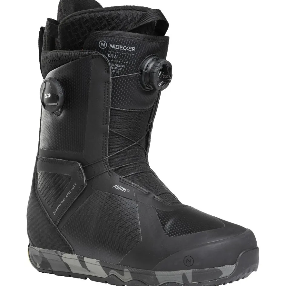 Nidecker Snowboardschoenen|Wintersport*Kita snowboardschoenen heren black