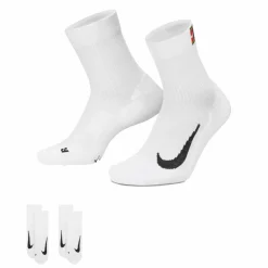 Nike Tenniskleding*Court Multiplier Max tennissokken heren 2-pack white
