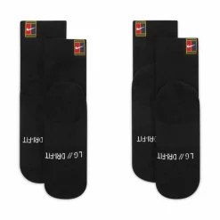 Nike Tenniskleding*Court Multiplier Max tennissokken heren 2-pack black