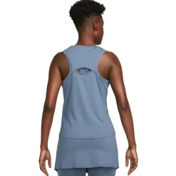 Nike Tenniskleding*Court Victory tennis tanktop dames diffused blue white