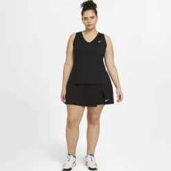 Nike Tenniskleding*Court Victory tennis tanktop dames black white