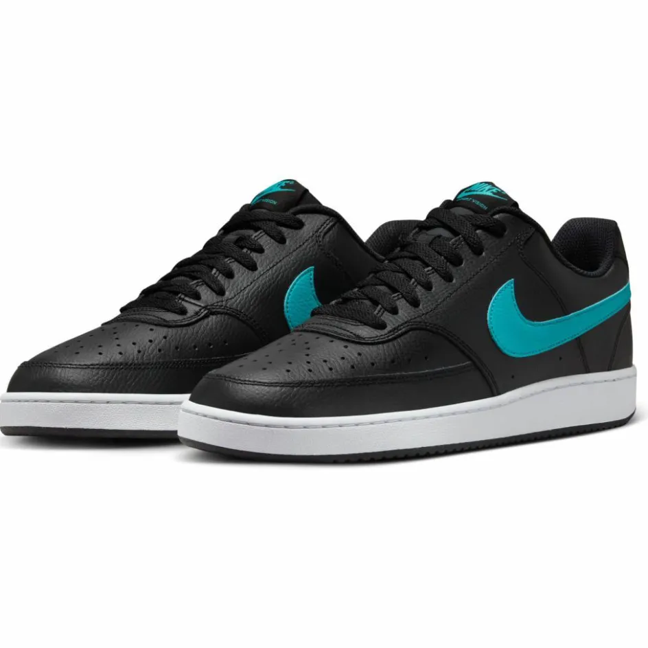 Nike Schoenen*Court Vision Low schoenen heren black dusty cactus white