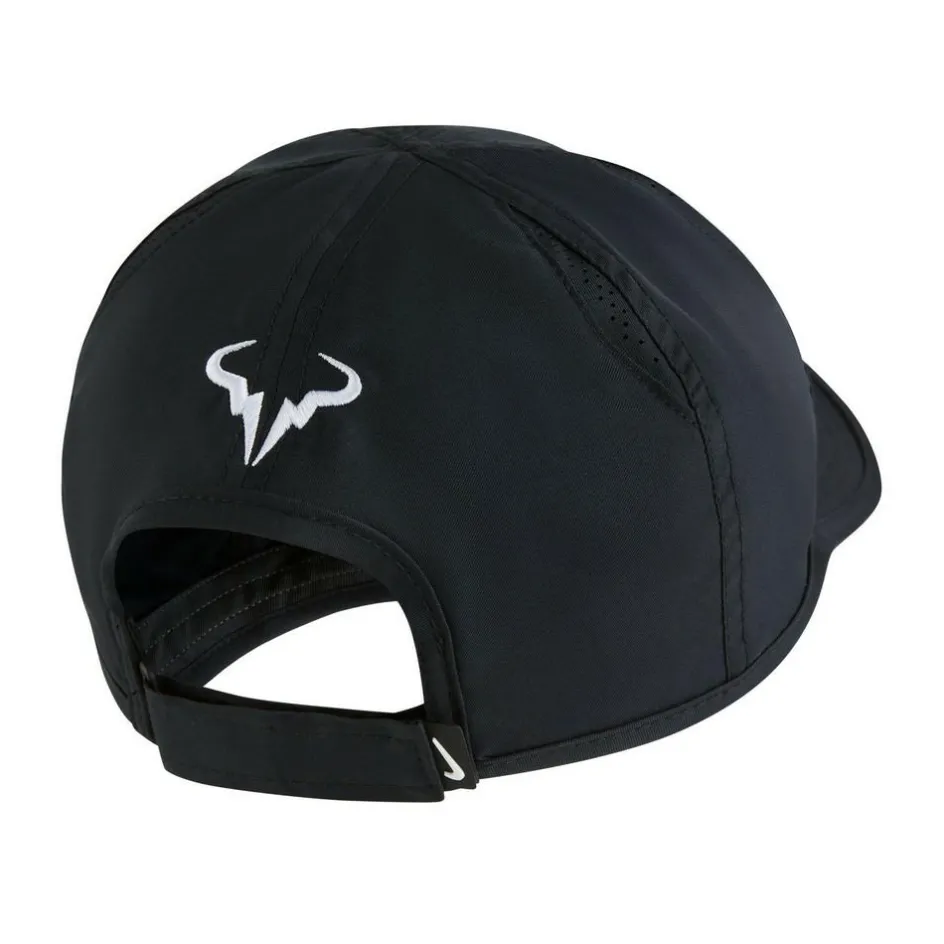 Nike Tenniskleding*Dri-FIT Club Unstructured Rafa pet black white