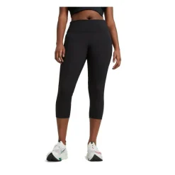 Nike Hardloopkleding*Dri-FIT Fast hardloopbroek dames black silver