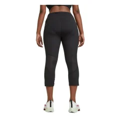 Nike Hardloopkleding*Dri-FIT Fast hardloopbroek dames black silver