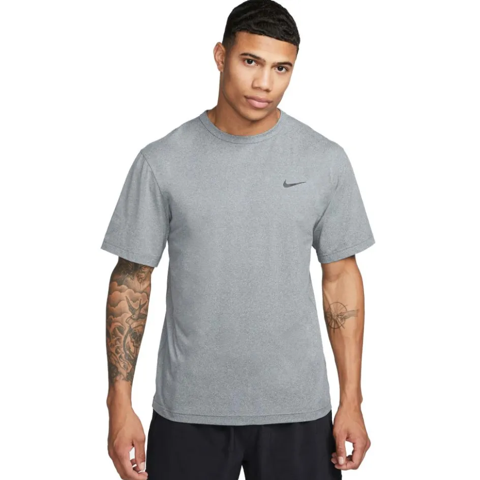 Nike Sportshirt*Dri-FIT Hyverse shirt heren smoke grey heather black