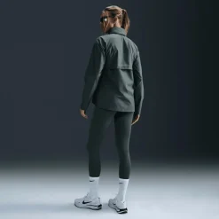 Nike Hardloopkleding*Fast Repel hardloopjack dames vintage green black